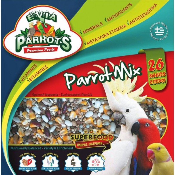 EVIA PARROTS Parrot Mix 3kg