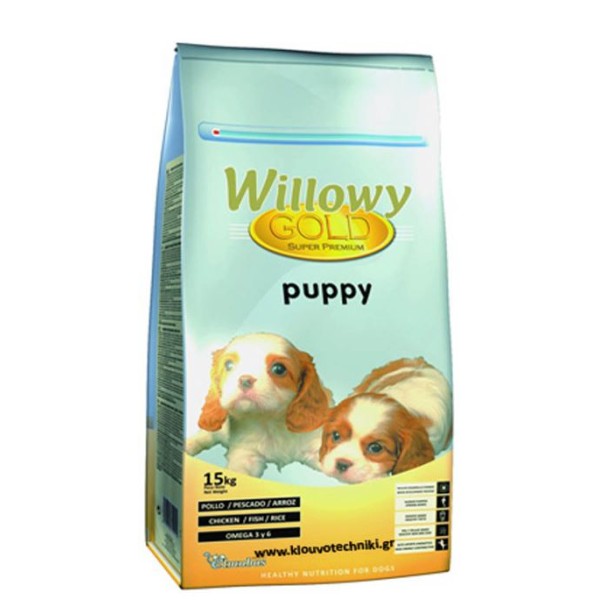 Willowy Gold Puppy & Junior 15Kg Willowy Gold Puppy & Junior 15Kg