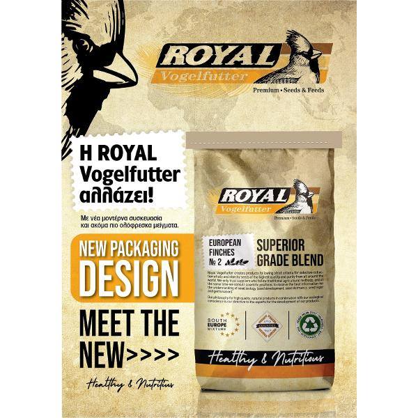 ROYAL Vogelfutter Budgie Extra No32 20kg