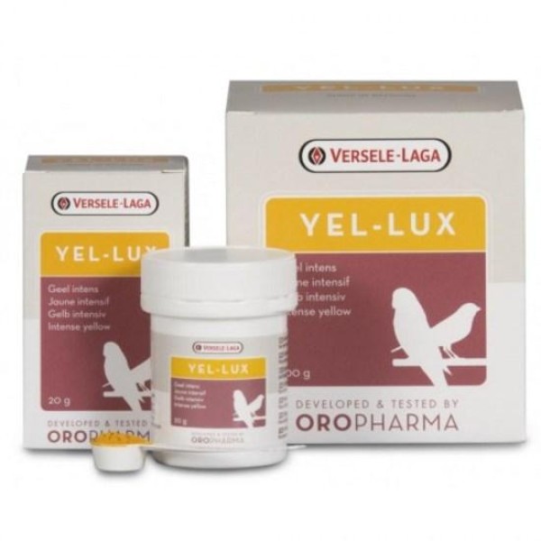 Oropharma Yel lux Χρωστική για κίτρινο Πτέρωμα 20gr
