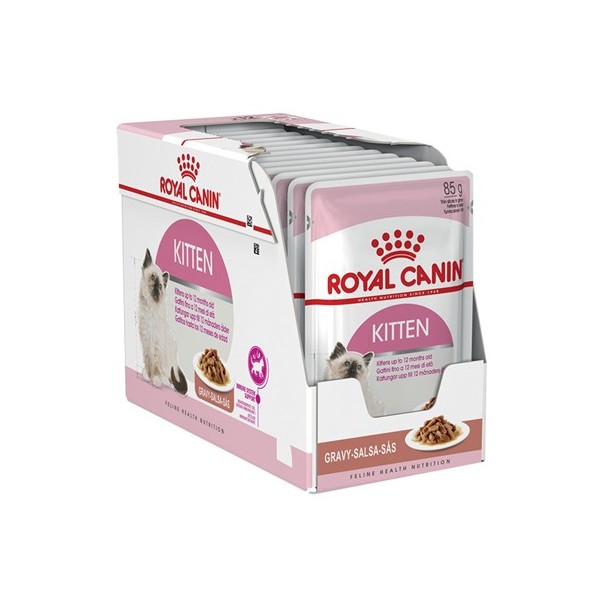 Royal Canin Wet Kitten Instinctive in Gravy 12x85g
